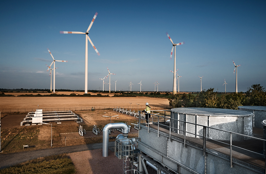 Wasserstoffregion Ostdeutschland Infrastruktur